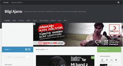 Desktop Screenshot of bilgiajansi.com